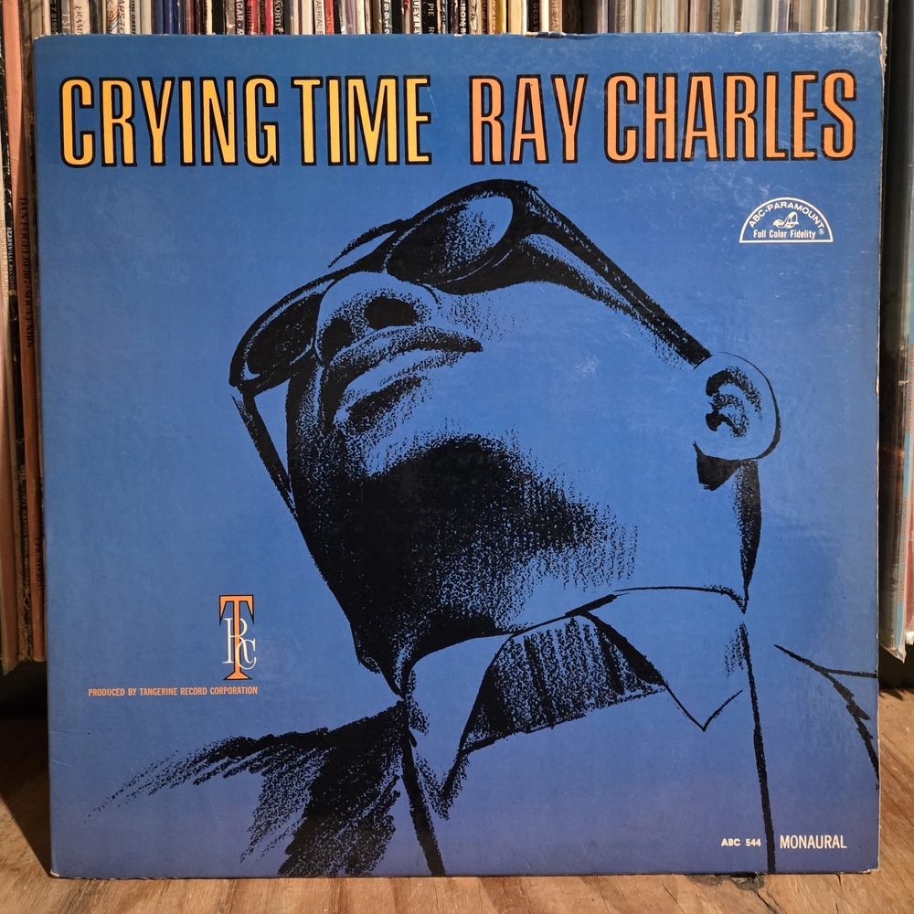 Vintage Ray Charles 'Crying Time' Vinyl Record 1966
